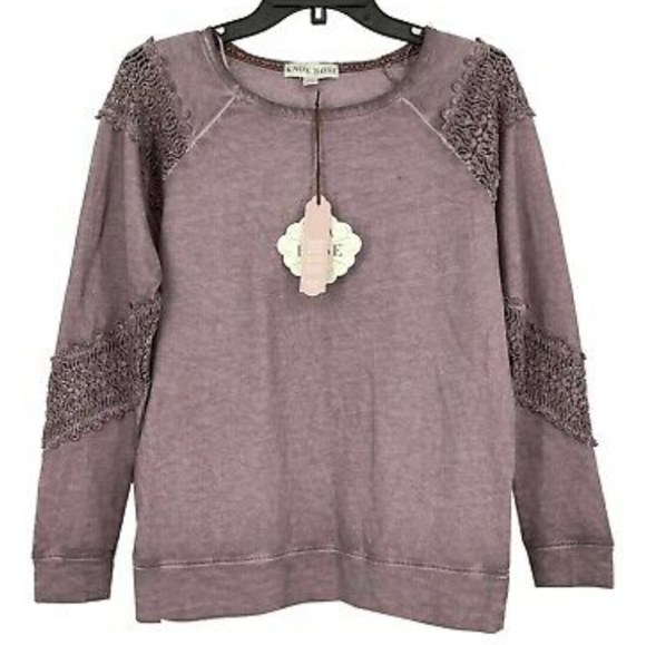 Knox Rose Tops - Knox Rose Purple Sweatshirt